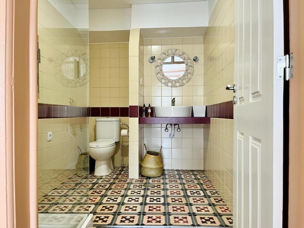 Casa Rosa Com Ac Lejlighed Coimbra Eksteriør billede
