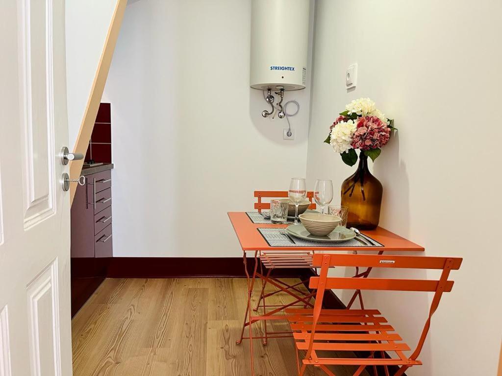 Casa Rosa Com Ac Lejlighed Coimbra Eksteriør billede