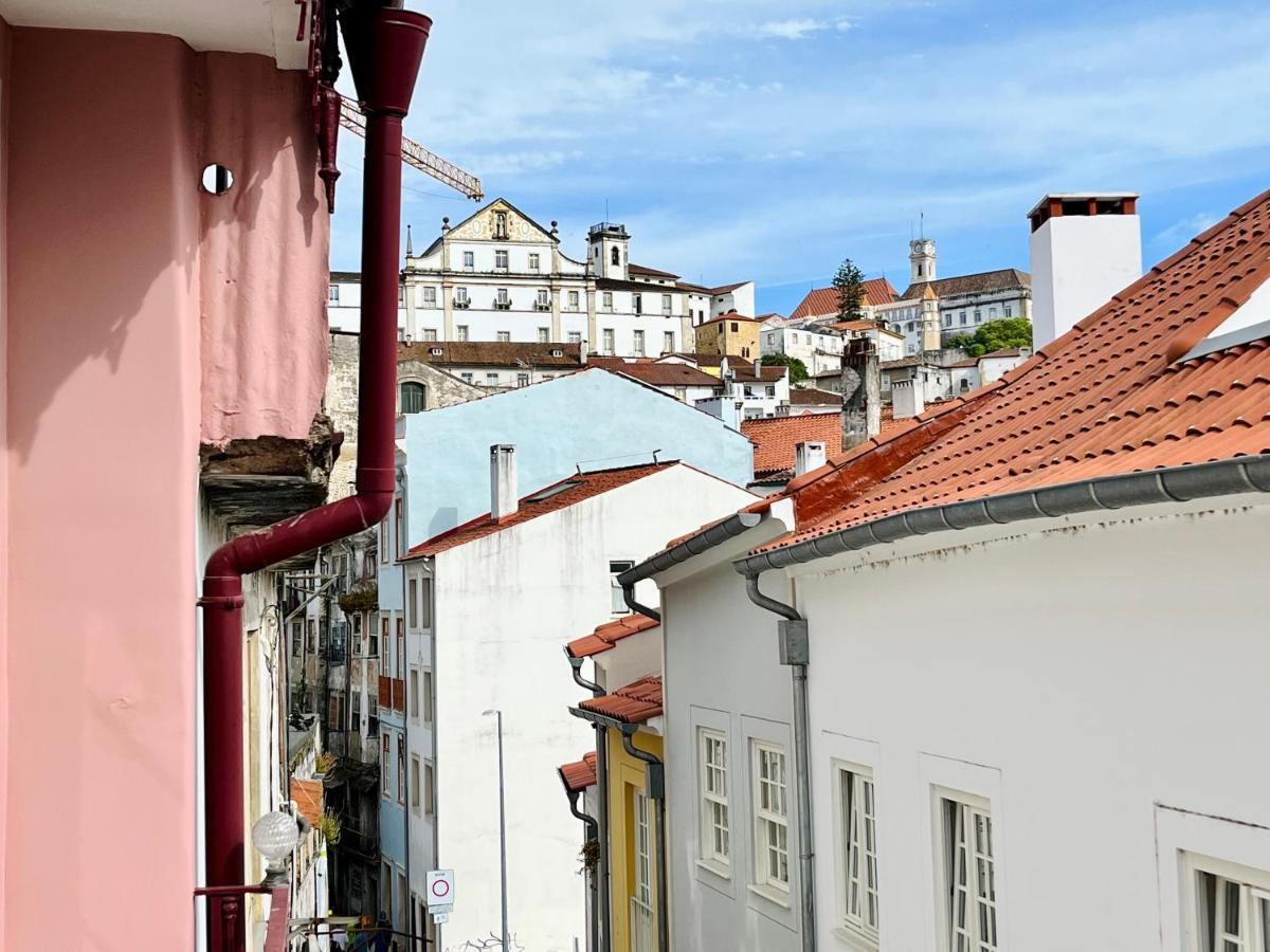 Casa Rosa Com Ac Lejlighed Coimbra Eksteriør billede