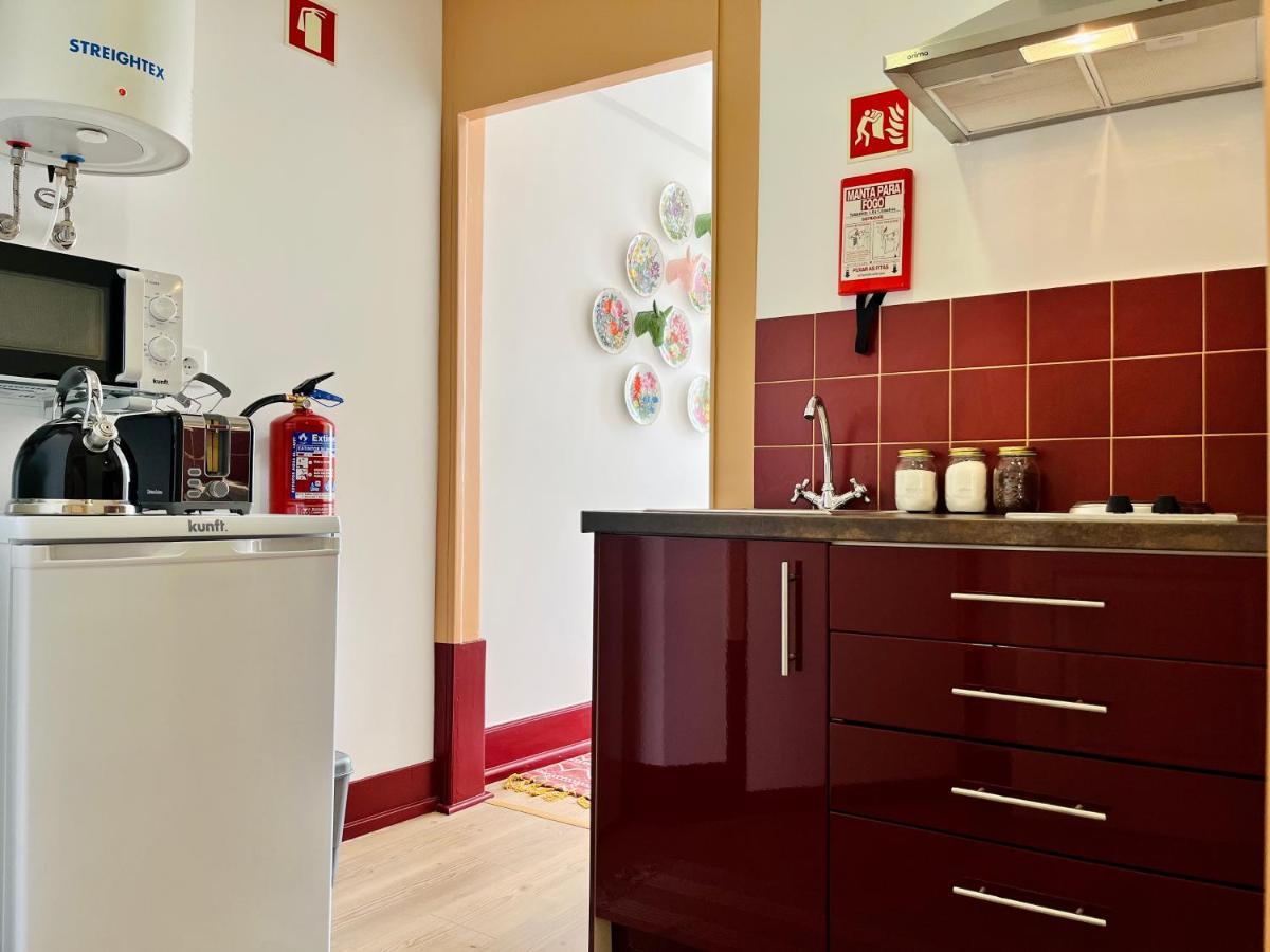 Casa Rosa Com Ac Lejlighed Coimbra Eksteriør billede