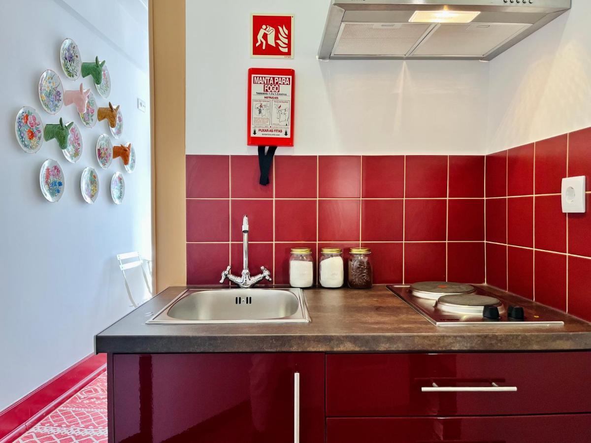 Casa Rosa Com Ac Lejlighed Coimbra Eksteriør billede