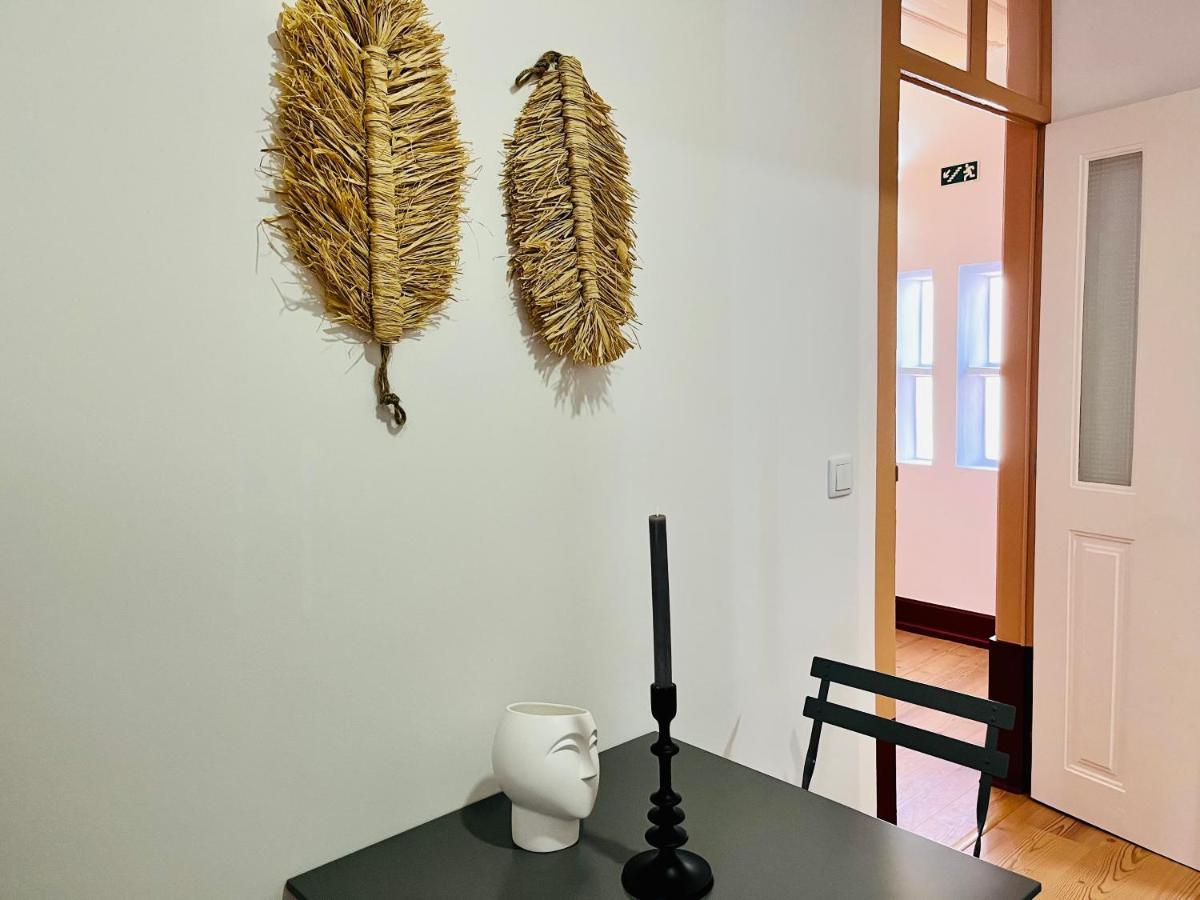 Casa Rosa Com Ac Lejlighed Coimbra Eksteriør billede